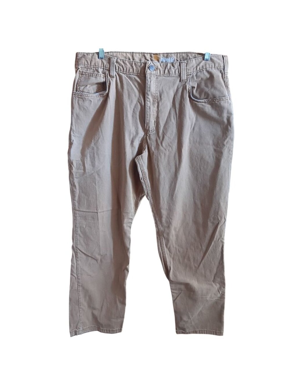 Carhartt Rugged Flex 38x30 Men's Pants Relaxed Rigby Brown 102517-918 Jeans